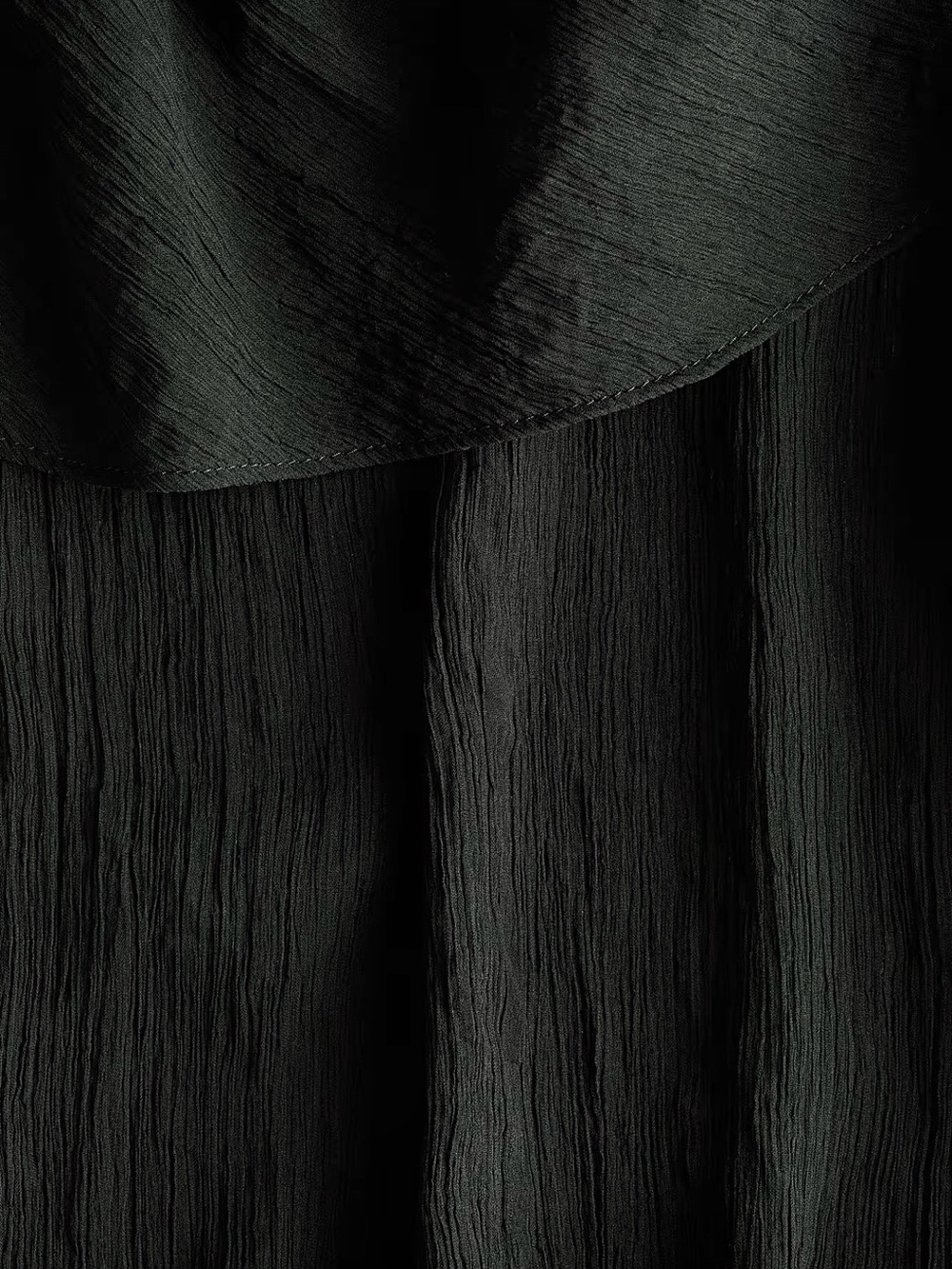 H&M NWT Black Sheer Wrap tie side Sarong pants swim Cover-Up - Picture 5 of 6